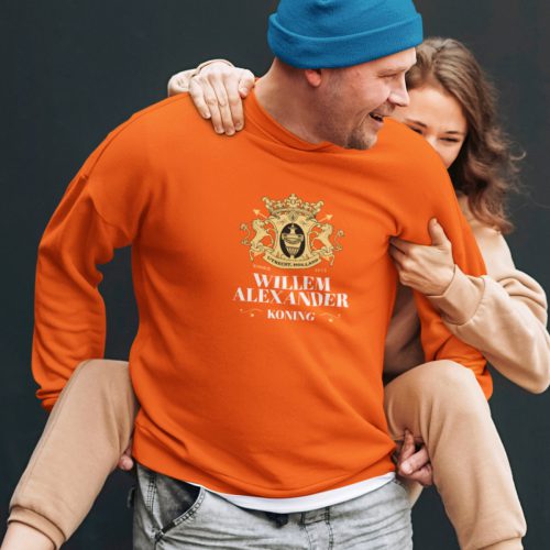 Oranje Koningsdag Trui Willem Alexander Koning