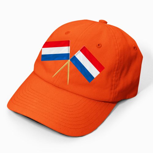 Oranje Pet Vlaggetjes