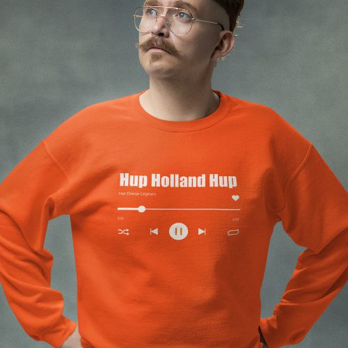Oranje EK Trui Hup Holland Hup Music Player