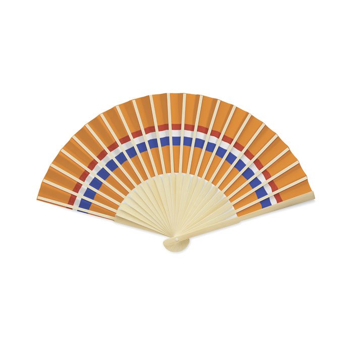 Oranje Waaier Achterkant