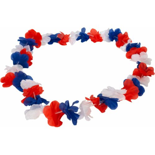 Rood Wit Blauw Hawaiikrans