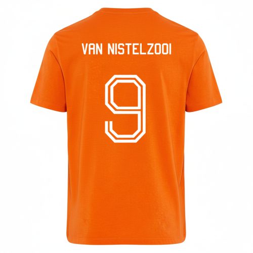 Oranje T-shirt Van Nistelzooi